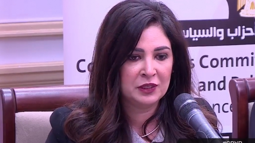 النائبة أميرة العادلي، عضو مجلس النواب عن تنسيقية شباب الأحزاب والسياسيبن