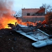 صورة أرشيفية لطائرة روسية أسقطت في سوريا