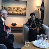 بالصور| البابا تواضروس يلتقي رئيس وزراء أستراليا ووزير الهجرة