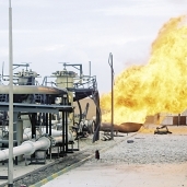 أحد تفجيرات خطوط الغاز عقب ثورة 25 يناير «صورة أرشيفية»
