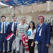 حملة «دعم مصر» بحدائق القبة: «موجودين طوال أيام الانتخابات لمساعدة الناخبين»