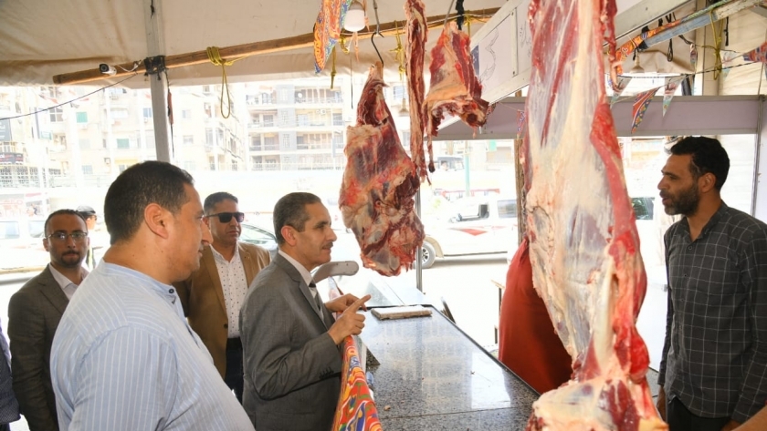 حملة علي أماكن بيع اللحوم (أرشيفية)
