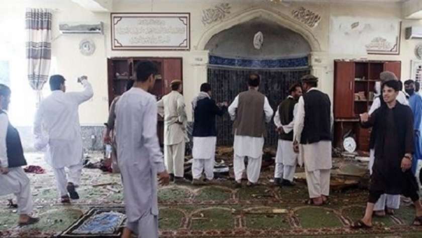 انفجار مسجد كابول