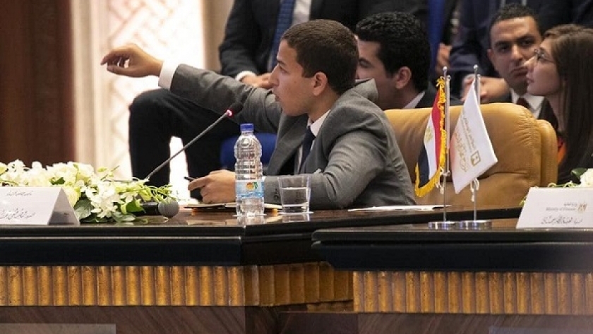نموذج محاكاة الدولة المصرية المنعقد بمؤتمر الشباب السابع