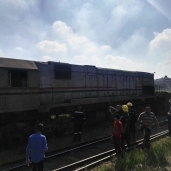 حادث قطار - صورة ارشيفية