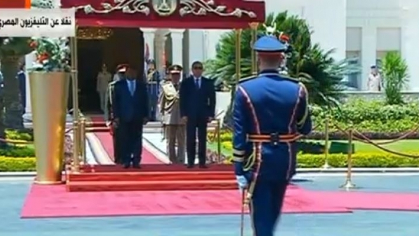 السيسي ورئيس موزمبيق