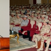 وزير الدفاع يلتقي ضباط وصف وصناع وجنود المنطقة المركزية العسكرية