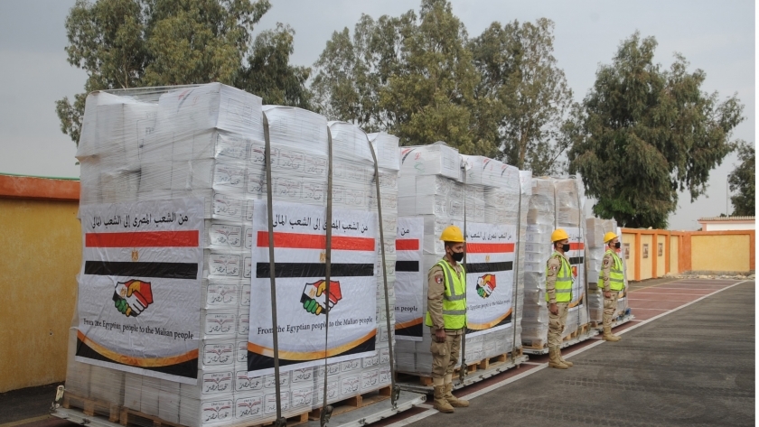 مصر ترسل مساعدات