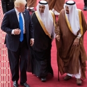 جانب من زيارة ترامب إلى السعودية