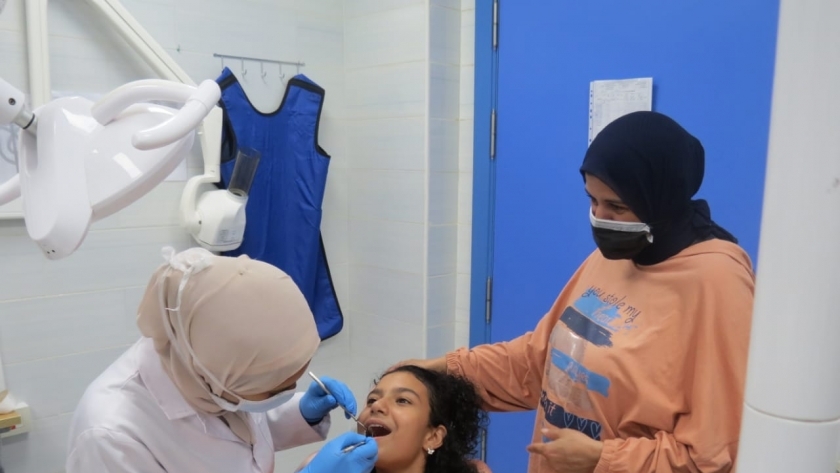 الفحوصات الطبية للطلاب ببورسعيد 