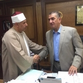 رئيس المنطقة الازهرية يلتقى محافظ  كفر الشيخ