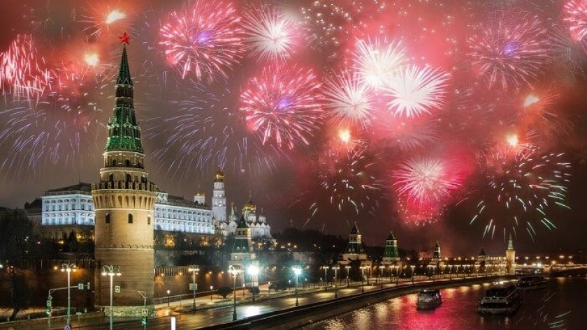 احتفالات رأس السنة في روسيا