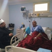 الشيخ جابر طايع بالمستشفى