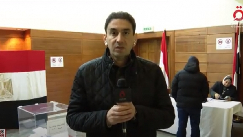 أبوبكر بشير، مراسل قناة "القاهرة الإخبارية" من لندن
