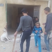 المتهمين أثناء قتل كلب دار السلام