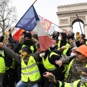 استمرار الاحتجاجات فى فرنسا ضد حكومة «ماكرون»