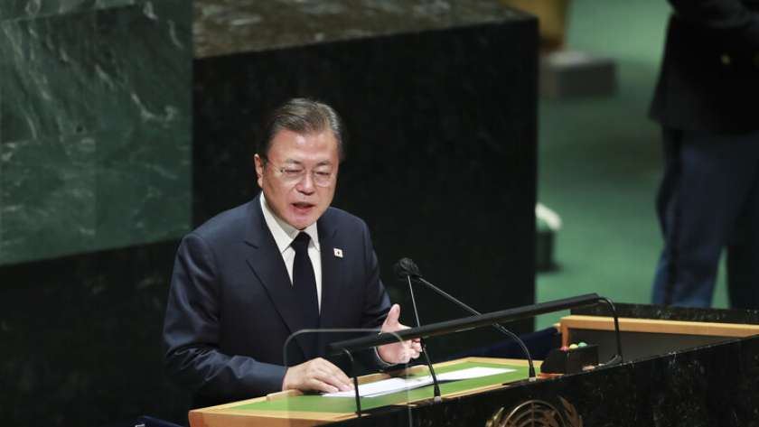 رئيس كوريا الجنوبية أكد قلقه من صواريخ جارته الشمالية