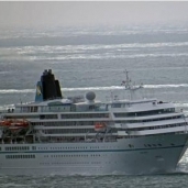 ميناء بورسعيد السياحى يستقبل السفينة أمديا قادمة من شرم الشيخ