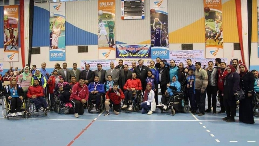 اختتام بطولة الجمهورية لتنس الطاولة لذوي الإعاقة في بني سويف