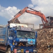 أعمال رفع القمامة بمحافظة الاسكندرية