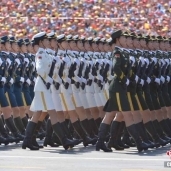 بالصور| للمرة الأولى.. مجندات صينيات يشاركن في استعراضات "عيد النصر"