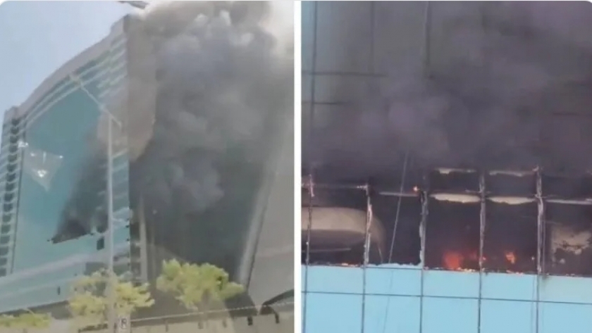 حريق مستشفى في السعودية