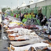 عدد من جثامين ضحايا حادث «منى» «صورة أرشيفية»