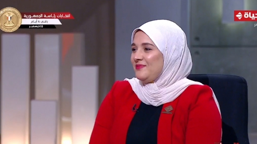 الدكتورة إيمان طلعت عضو تنسيقية شباب الأحزاب