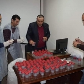 إجراء تحليل الكشف عن المخدرات ل ١٦٤ موظف بتجارة الإسكندرية