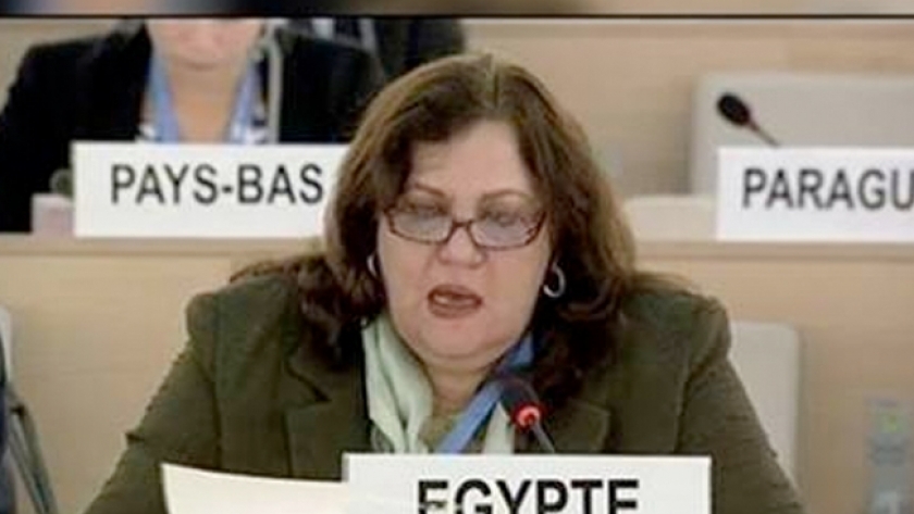 السفيرة وفاء بسيم، عضو لجنة حقوق الإنسان
