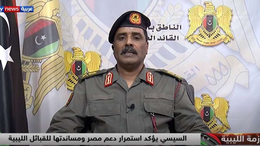 المتحدث باسم الجيش الوطني الليبي اللواء أحمد المسماري