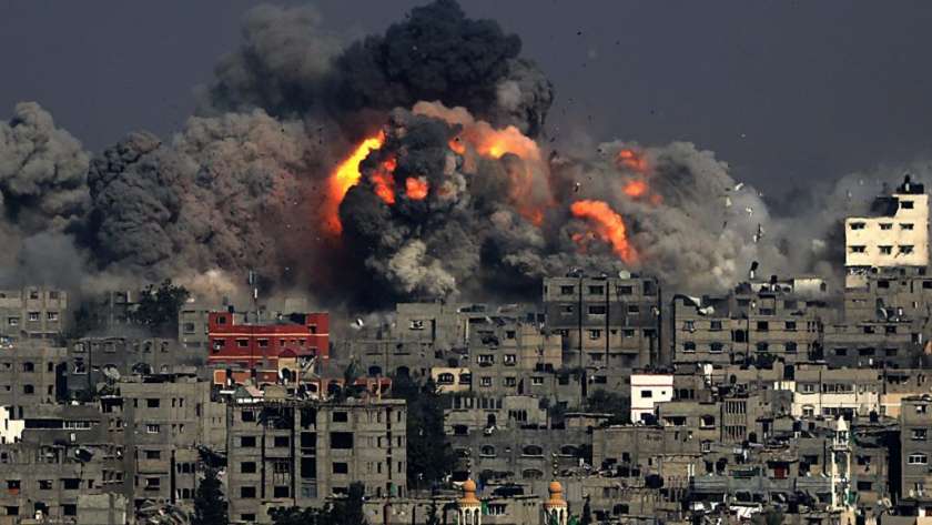 تجدد قصف مدينة رفح بقطاع غزة