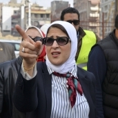 وزيرة الصحة خلال تفقدها جناح "يعقوب"