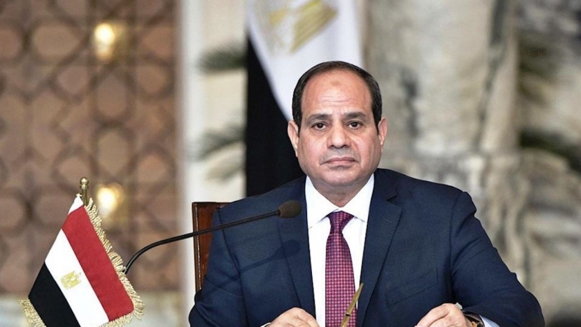 الرئيس عبدالفتاح السيسي رئيس جمهورية مصر العربية