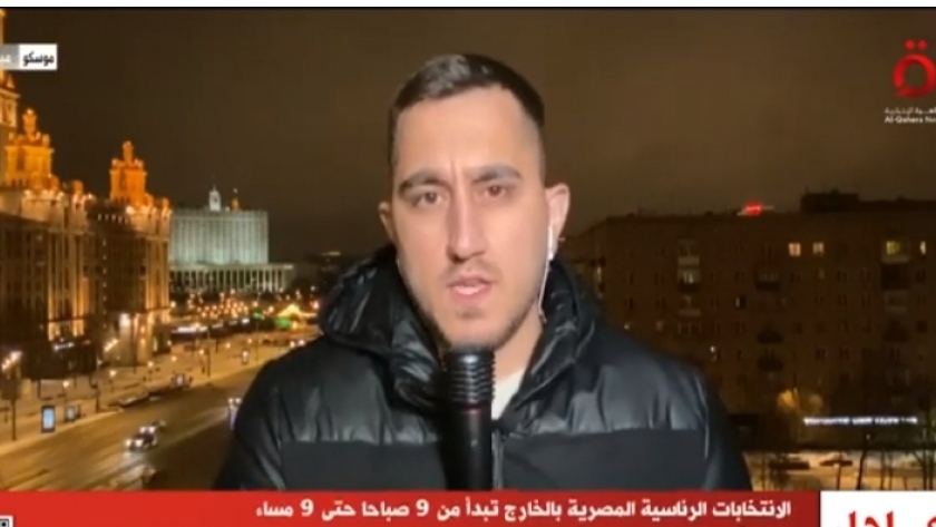 حسين مشيك، مراسل القاهرة الإخبارية من موسكو