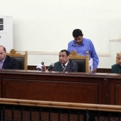 إحدى جلسات محاكمة خلية دمياط الإرهابية برئاسة المستشار «الضمرانى»