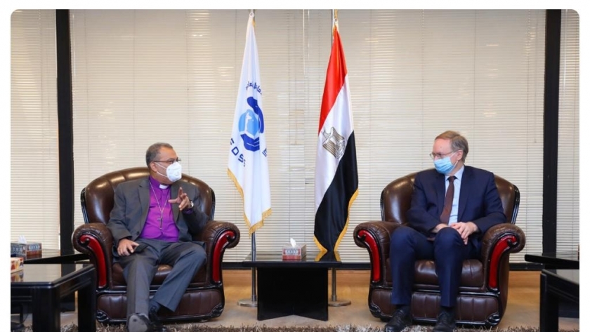 رئيس الإنجيلية يستقبل سفير الاتحاد الأوروبي بمصر