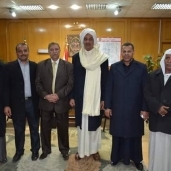 محافظ الإسماعيلية يلتقى أعضاء مجلس أدارة  جمعية القبائل العربية