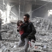 جانب من آثار الدمار فى سوريا