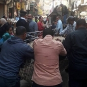 حي شرق بالإسكندرية يشن حملة لإزالة التعديات علي الطريق