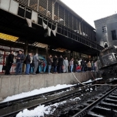 حادث الحريق بمحطة مصر