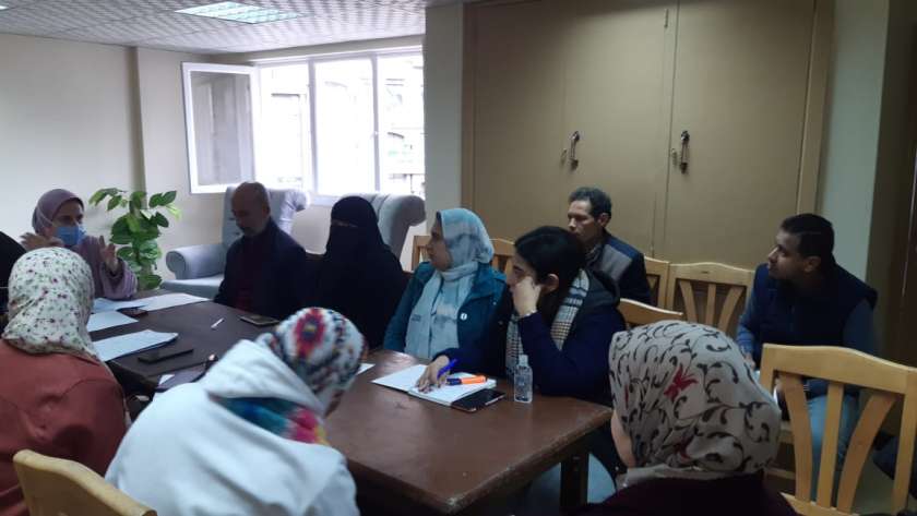 اجتماع اللجنة الفرعية لحماية الطفل في الإسكندرية