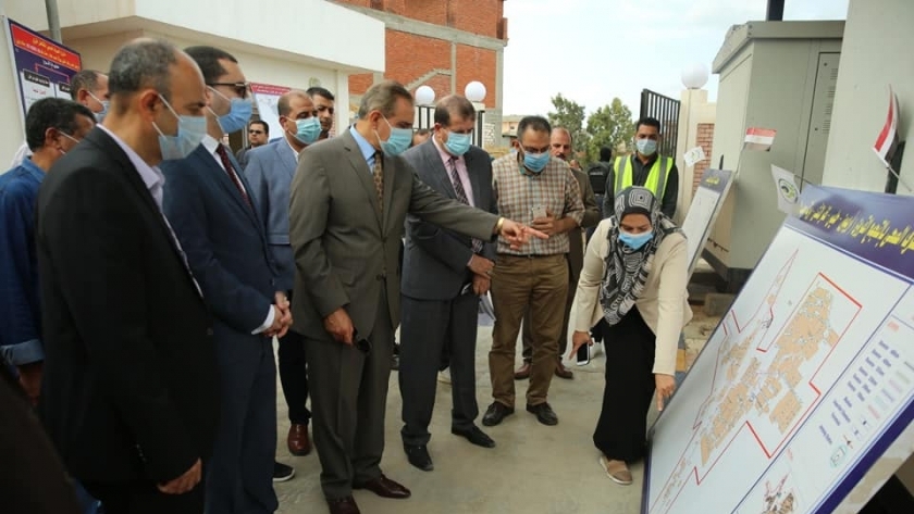 افتتاح مشروع الصرف الصحي المتكامل ومحطة المعالجة بأريمون