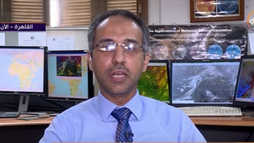 الدكتور محمود شاهين رئيس مركز التنبؤات بالهيئة العامة للأرصاد الجوية
