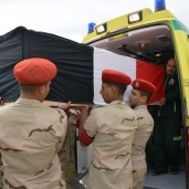 سوهاج تودع شهيد "العريش" في جنازة عسكرية