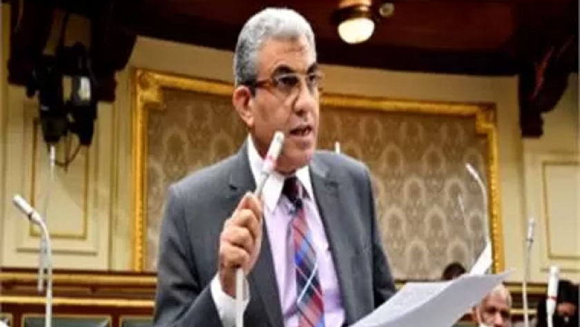 النائب عادل عبد الفضيل رئيس لجنة القوي العاملة بمجلس النواب