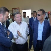 زيارة وزير قطاع الأعمال لمصنع سماد طلخا