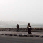سوء الأحوال الجوية بالإسكندرية ـ صورة أرشيفية