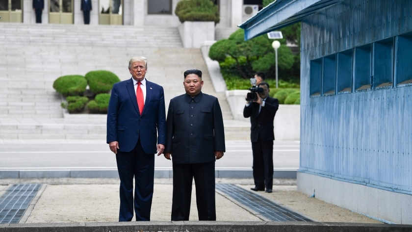 رئيسا كوريا الشمالية وأمريكا