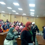 بالصور: جامعة دمياط تستعد لندوة وزير الأثار الأسبق زاهي حواس